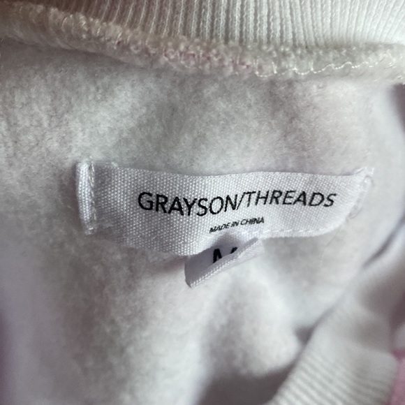 Brand: Grayson Threads, Color: pink/white - Picture 2 of 2